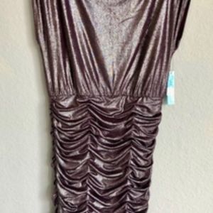 Alice + Olivia Cocktail/ Party Short Dress in Plum